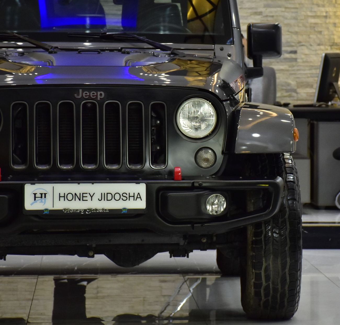 Jeep Wrangler EXCELLENT DEAL for our Jeep Wrangler Rubicon RECON EDITION ( 2017 Model ) in Grey Color GCC Specs