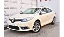 Renault Fluence DEALER WARRANTY 2.0L LE 2017 GCC SPECS