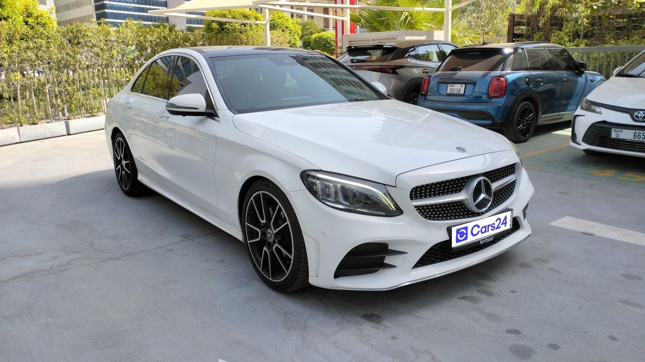 Mercedes Benz C200 AMG 2021 | AED 1748/Month | 0 DP | 30 Day Return | Warranty | Service History