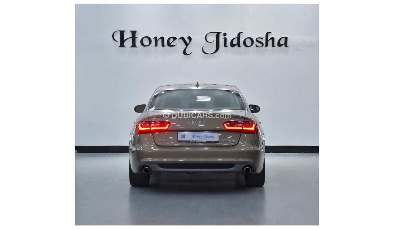 Audi A6 EXCELLENT DEAL for our Audi A6 S-Line 50TFSi QUATTRO ( 2015 Model ) in Brown / Beige Color GCC Specs