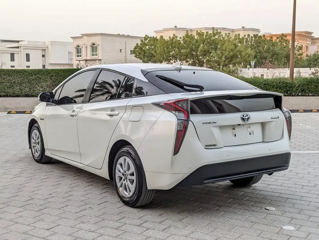 تويوتا برياس Iconic - GCC Specs Full Option With Navigation and Leather Seats
