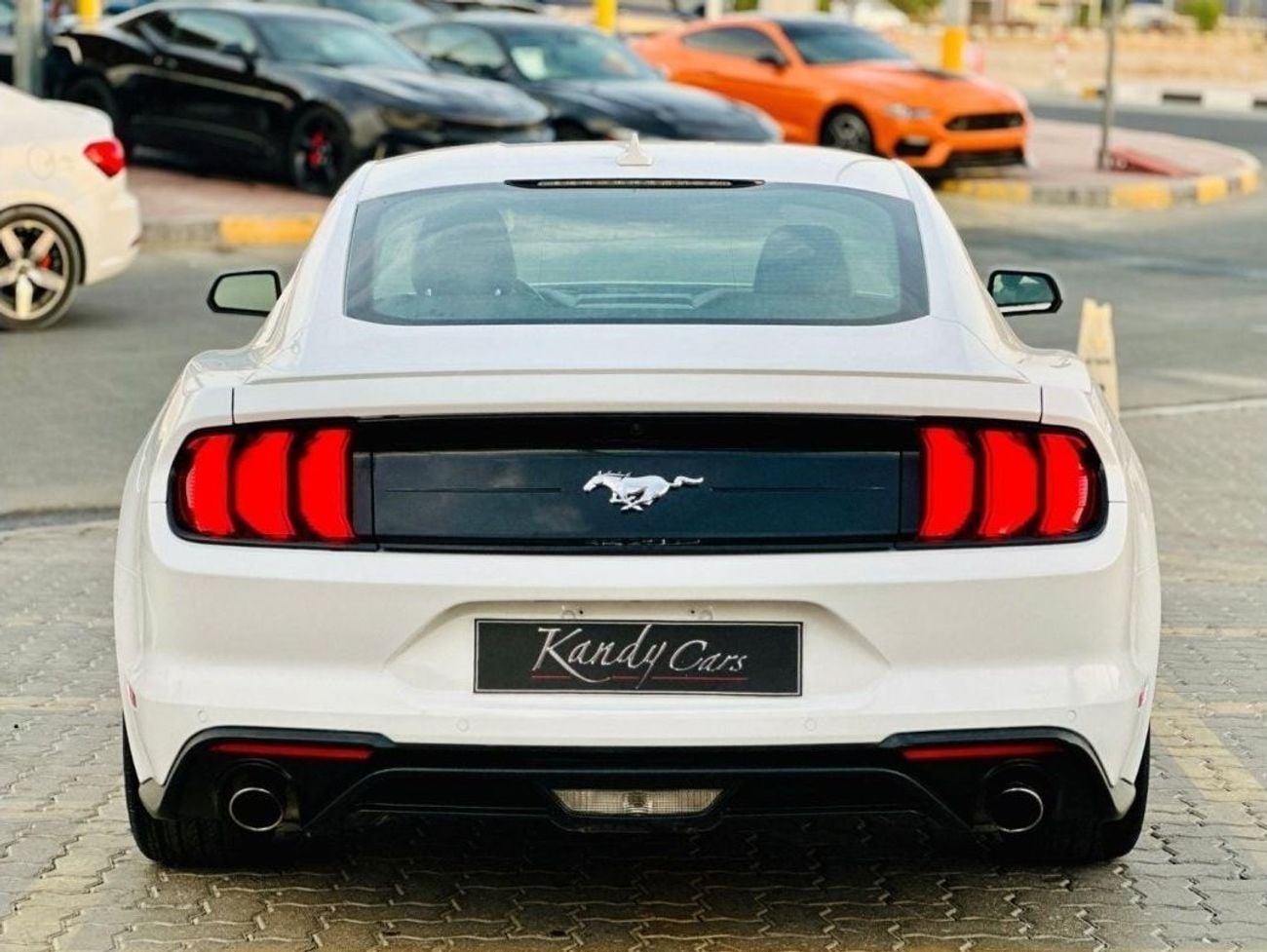 فورد موستانج EcoBoost | Monthly AED 1385/- | 0% DP | Blindspot | Touch Screen | Leather Seats | # 09800