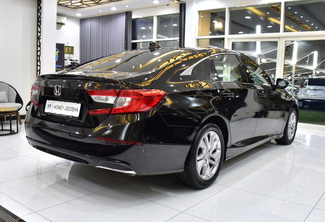 Honda Accord EXCELLENT DEAL for our Honda Accord ( 2020 Model ) in Black Color GCC Specs