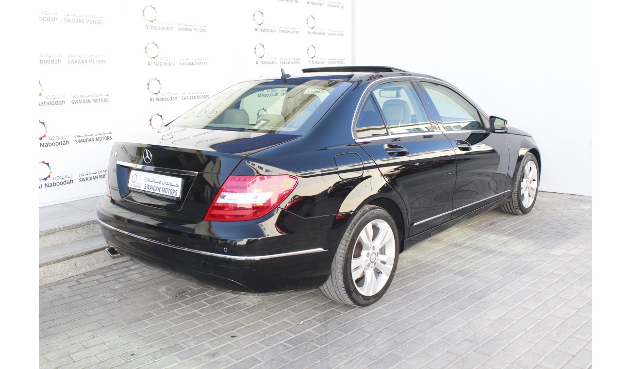 Mercedes-Benz C200 1.8L turbo 2014 model