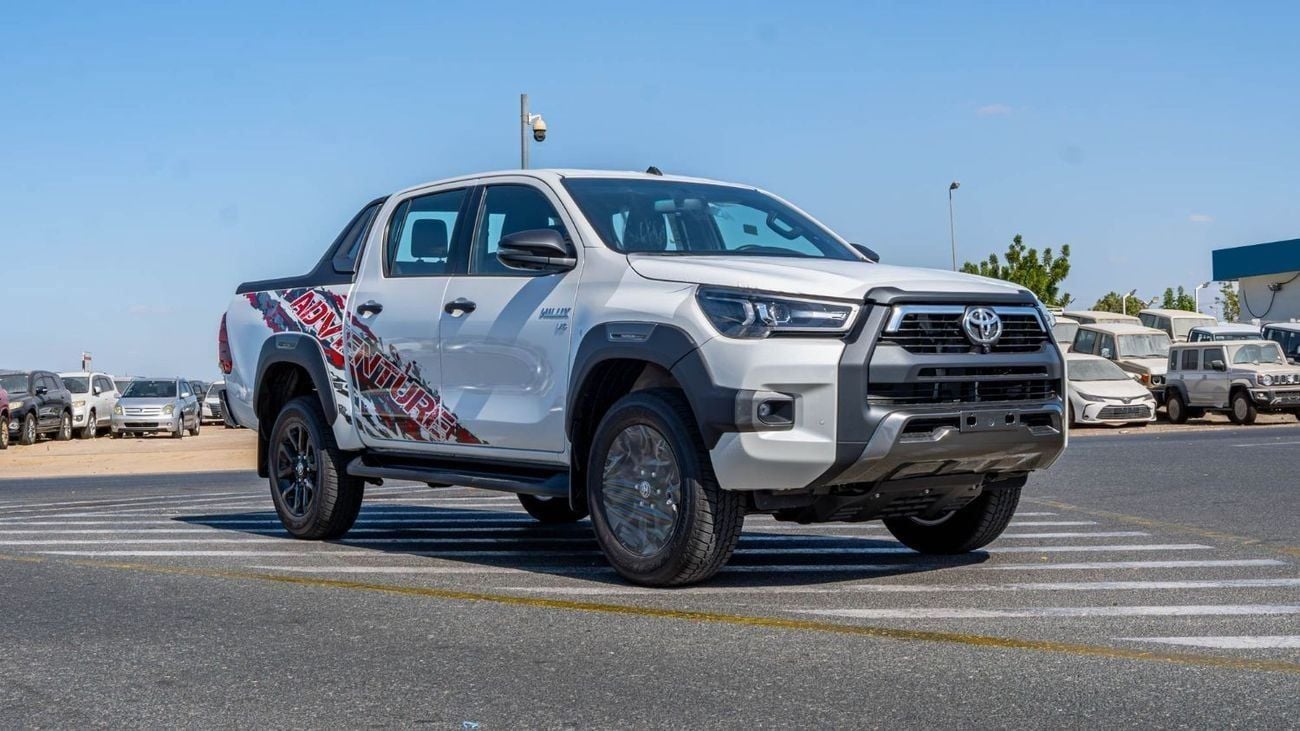 تويوتا هيلوكس 2025 Toyota Hilux Adventure 4.0L Petrol AT (White)