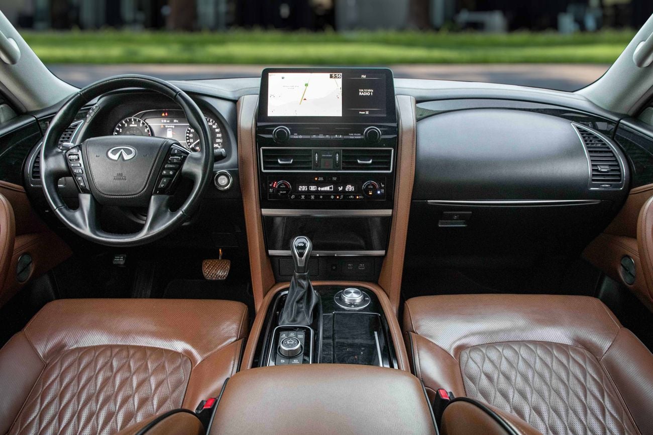 إنفينيتي QX80 LUXE QX80 LUXE | 3,330 P.M | 0% Downpayment | Under Warranty