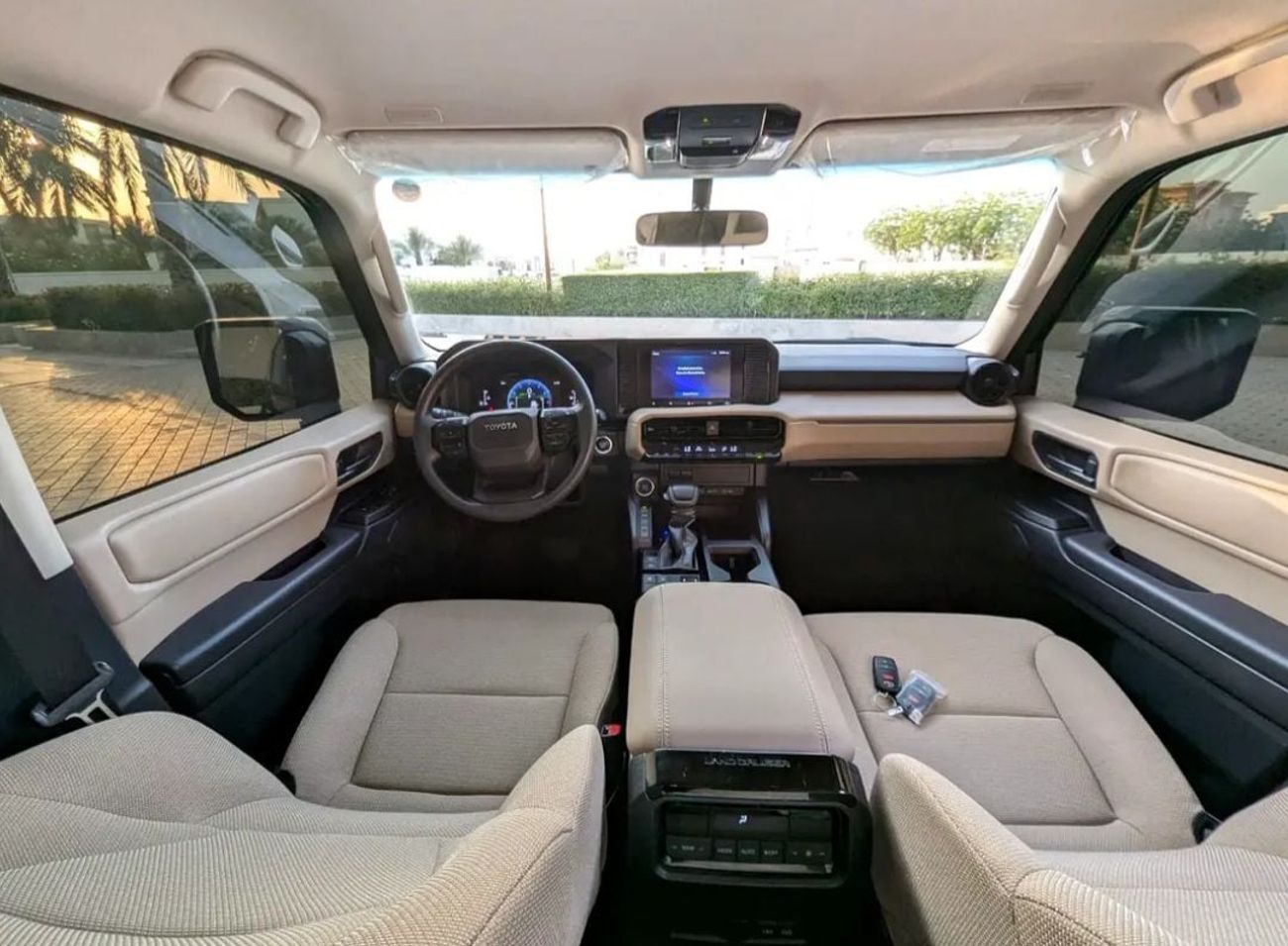 Toyota Prado Toyota landcruise prado 2024Model TXL 2.4L V4 petrol Engine Colour Black push start Transmission Aut