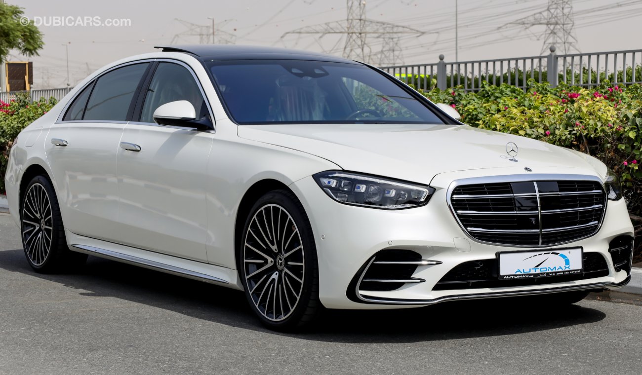 مرسيدس بنز S 580 4MATIC V8 4.0L , خليجية 2022 , 0 كم , (فقط للتصدير)