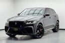 Jaguar F Pace SVR 5.0L 2023 Jaguar F-Pace SVR, Jaguar Warranty+Service Contract+Full Service History, GCC