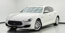 Maserati Ghibli 2020 Maserati Ghibli, Warranty, Fully Loaded, Excellent Condition, GCC