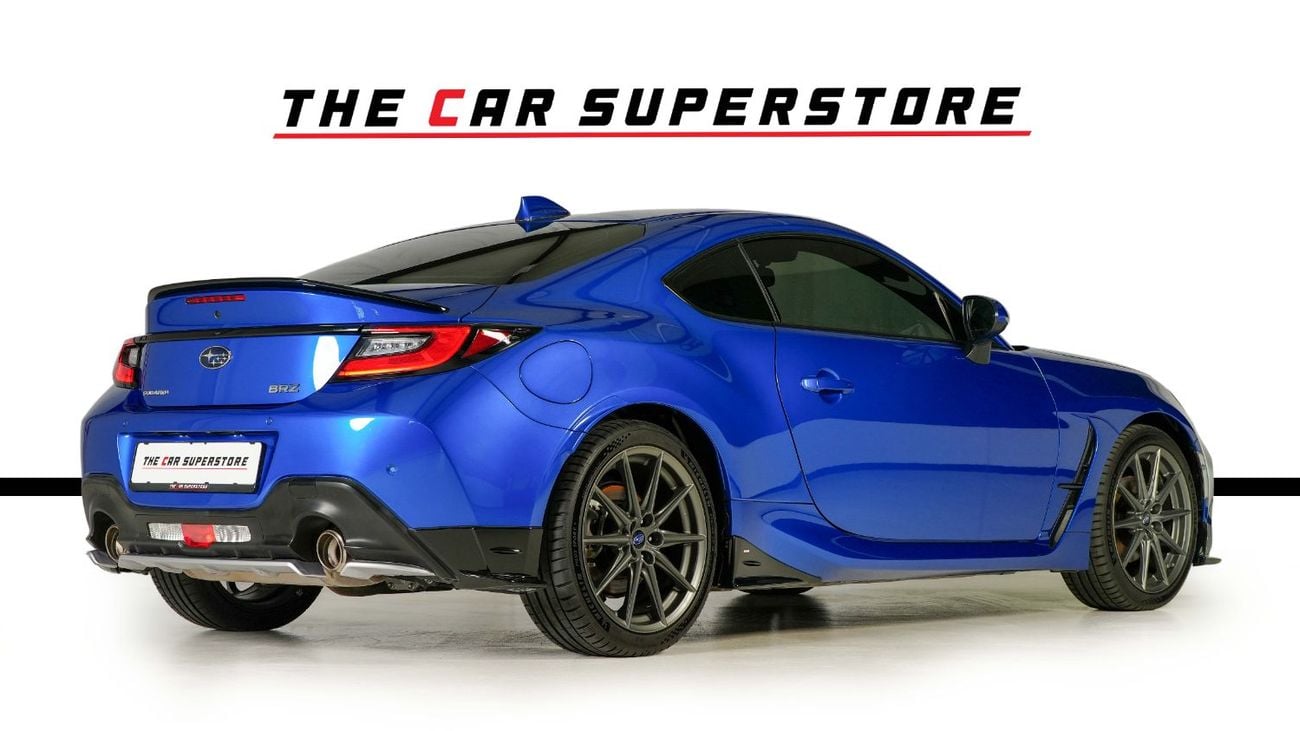 Subaru BRZ  1 Owner-Aero Dynamic Package-Al Khoory Warranty-Full Service History