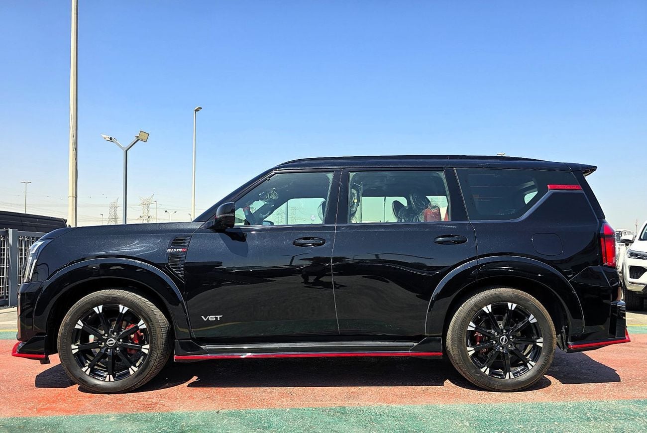 نيسان باترول NISMO Nissan patrol 3.5l T.T V6 AWD GCC Black color 2026 model