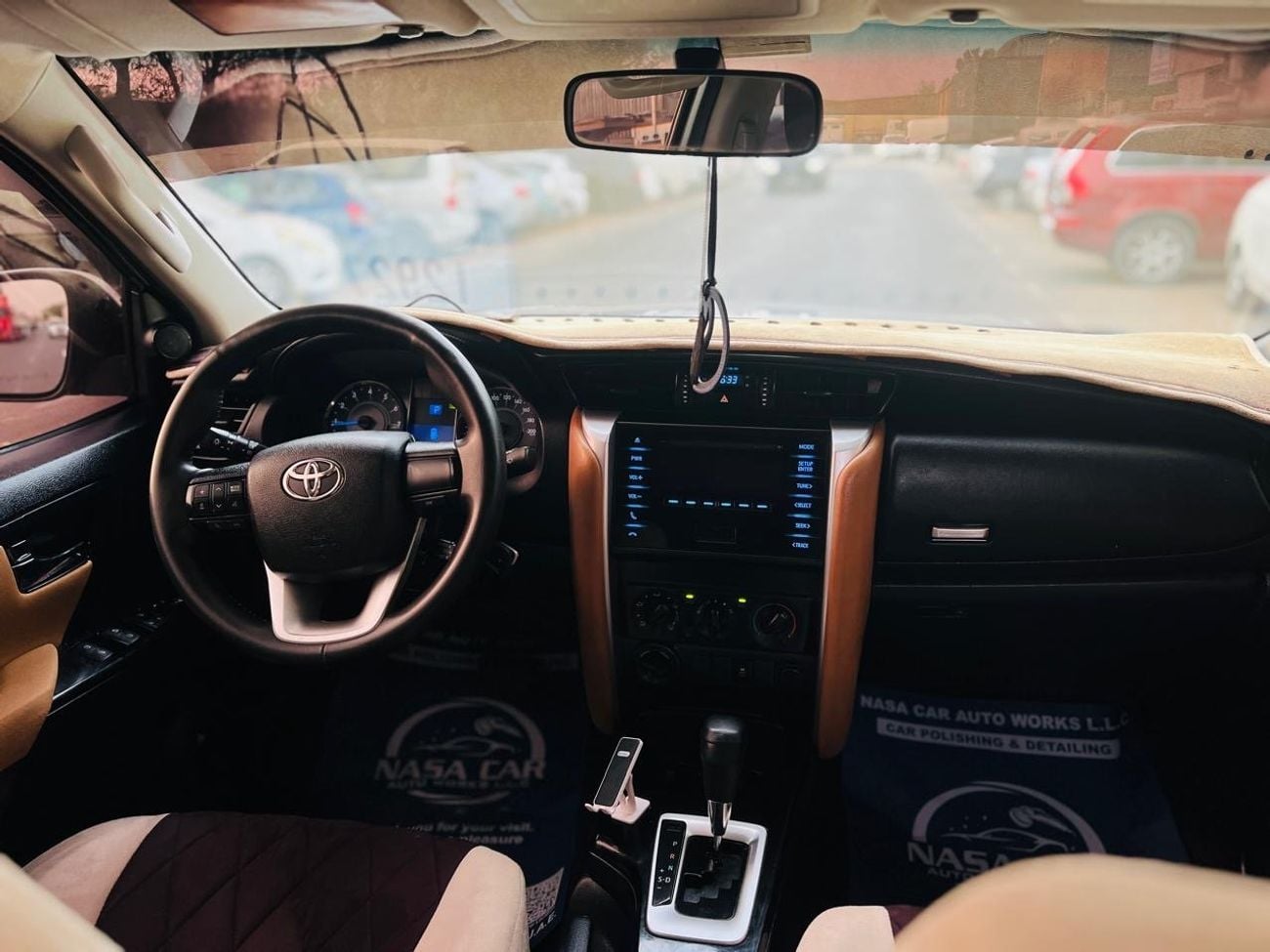 Toyota Fortuner EXR 2017 Model GCC Specification V4 Petrol Engine Exterior and Interior Both Good Condition