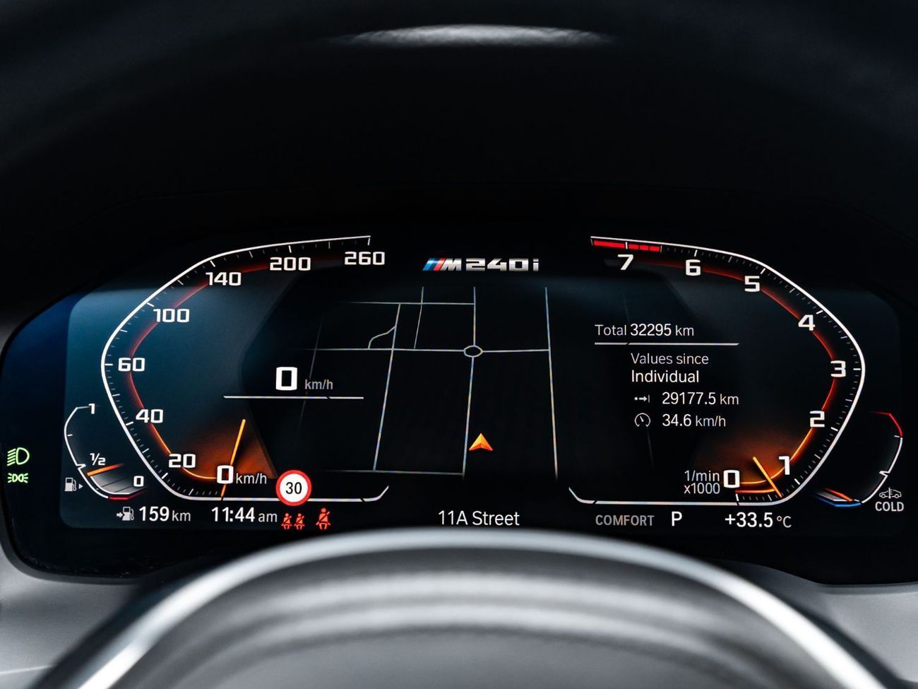 BMW M240i xDrive 3.0L 2022 BMW M240i Xdrive, March 2027 BMW Warranty + Service Contract, Low KMs, GCC