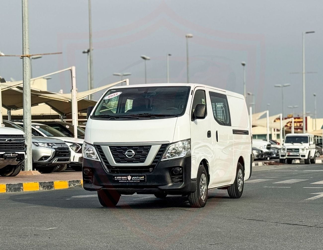 Nissan Urvan Panel Van Std 2.5L A/T (6 Seater) Petrol Nissan Urvan Van | Automatic | 2.5 L | 2022 | GCC | Acciden