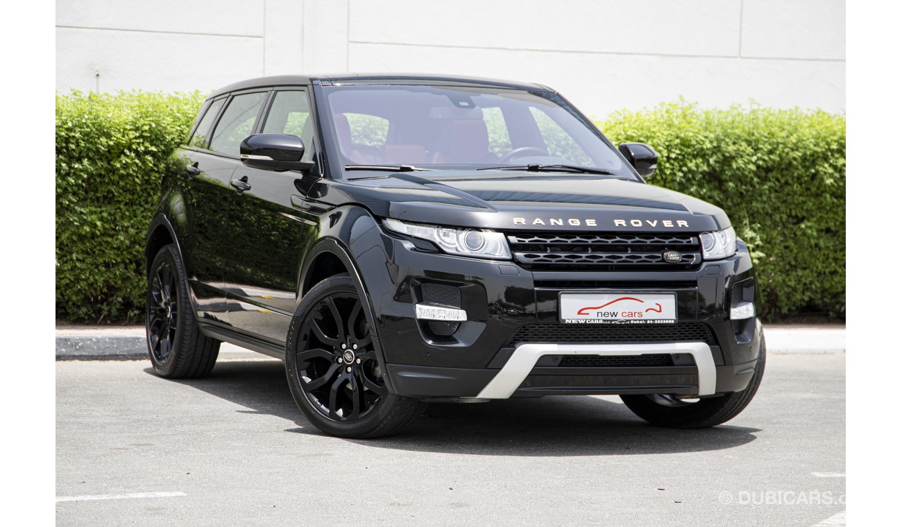 Land Rover Range Rover Evoque DYNAMIC - 2013 - GCC - 3035 AED/MONTHLY - 1 YEAR WARRANTY UNLIMITED KM AVAILABLE