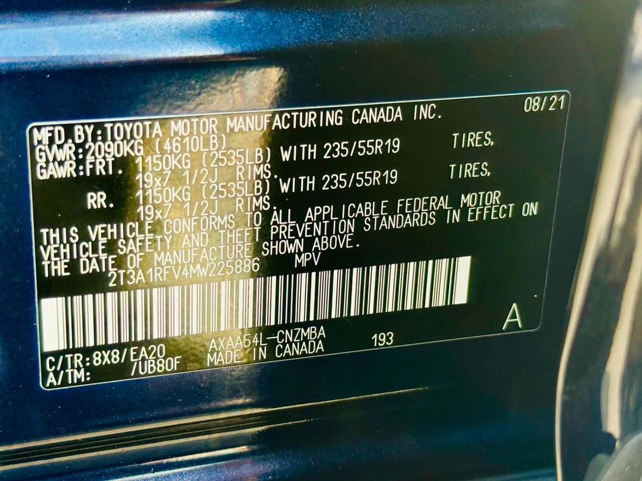 Toyota RAV4 XLE