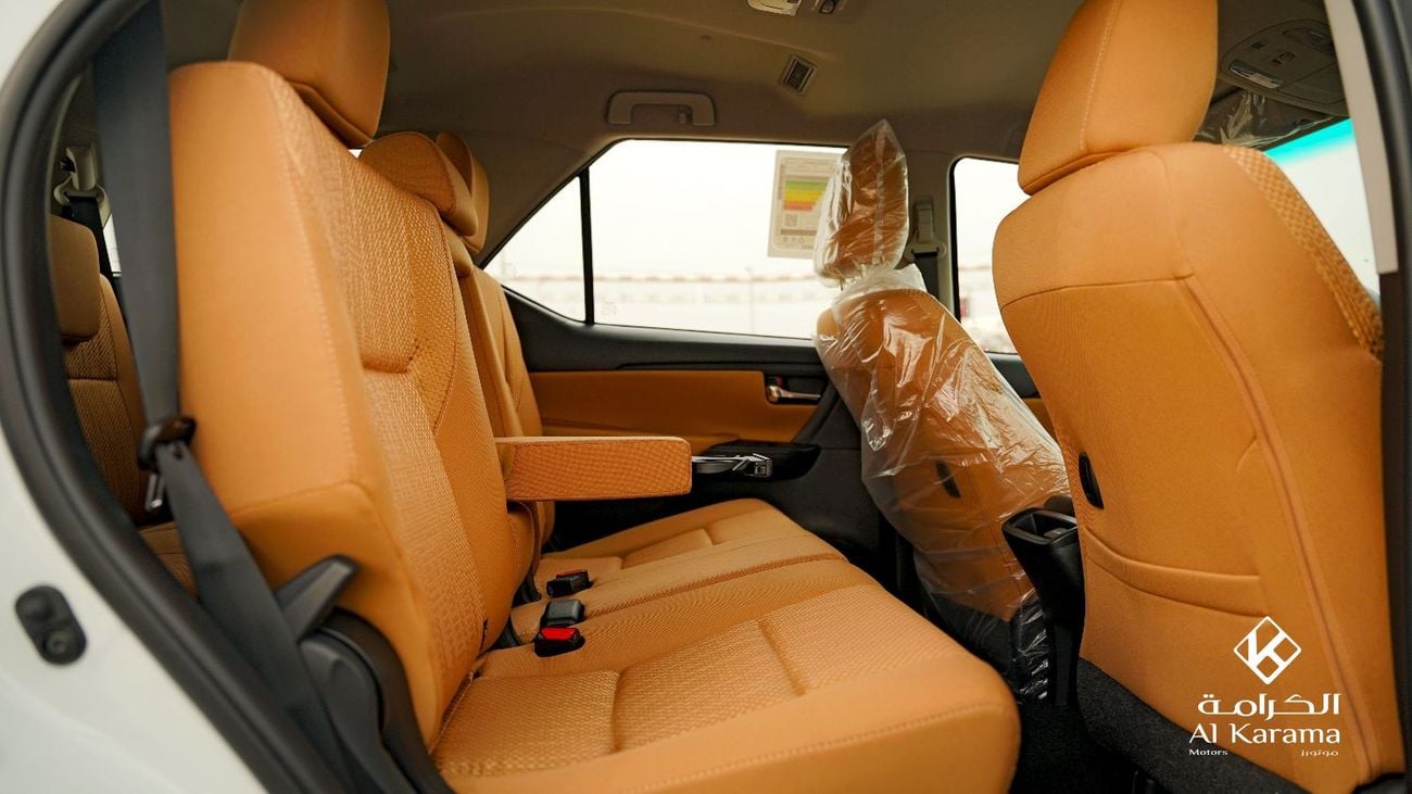 Toyota Fortuner 2.4L DIESEL Engine | 17'Steel Wheels with Cover | 8" DISPLAY AUDIO | GCC Specs