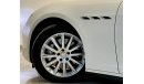 Maserati Ghibli 2018 Maserati Ghibli, Warranty, Full Service History, Low KMs, GCC