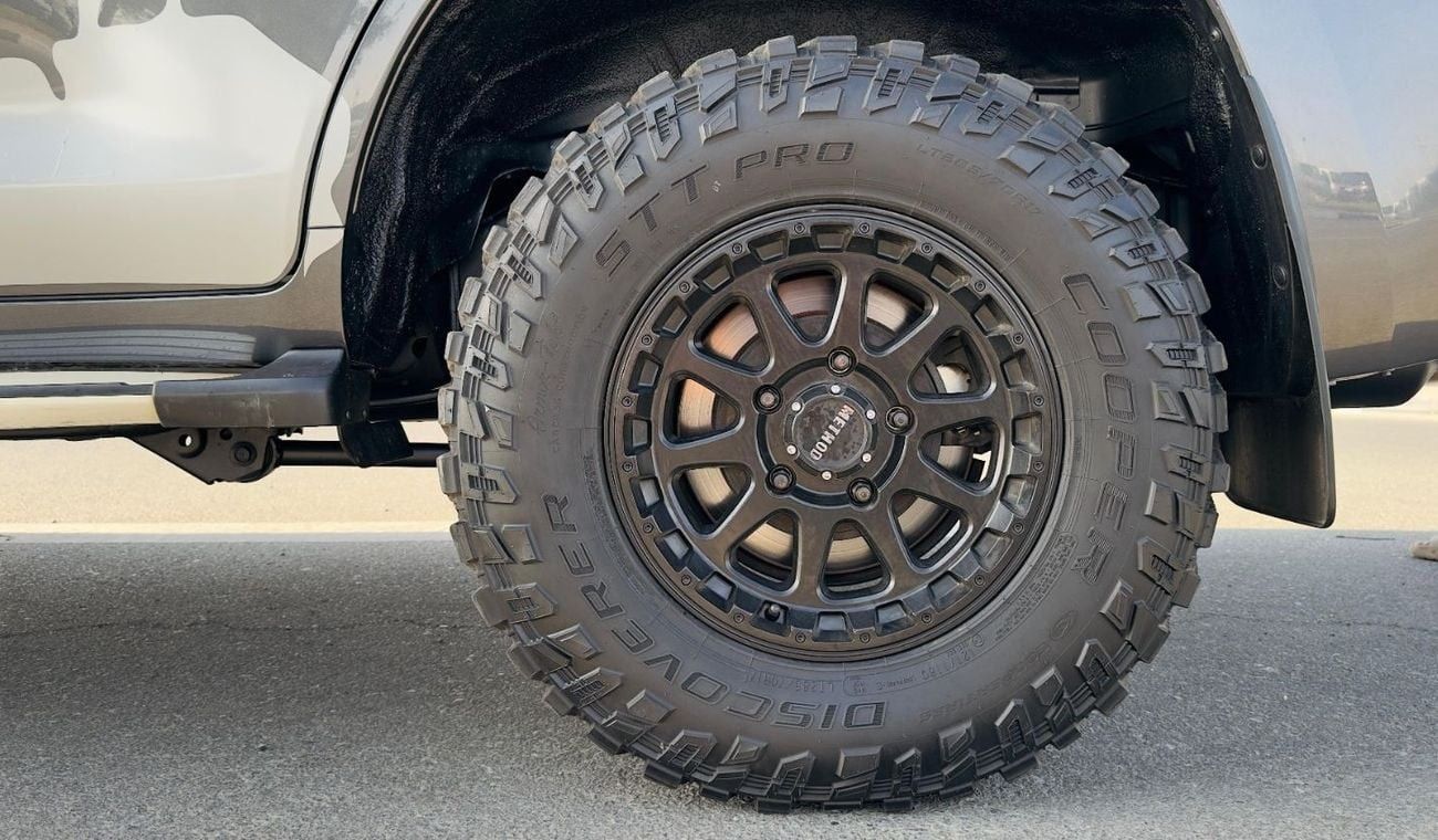 تويوتا لاند كروزر OFF ROAD MODIFIED | 2016 | RHD | 4.5L DIESEL ENGINE | HEAVY ROOF RACK WITH SIDE LADDER