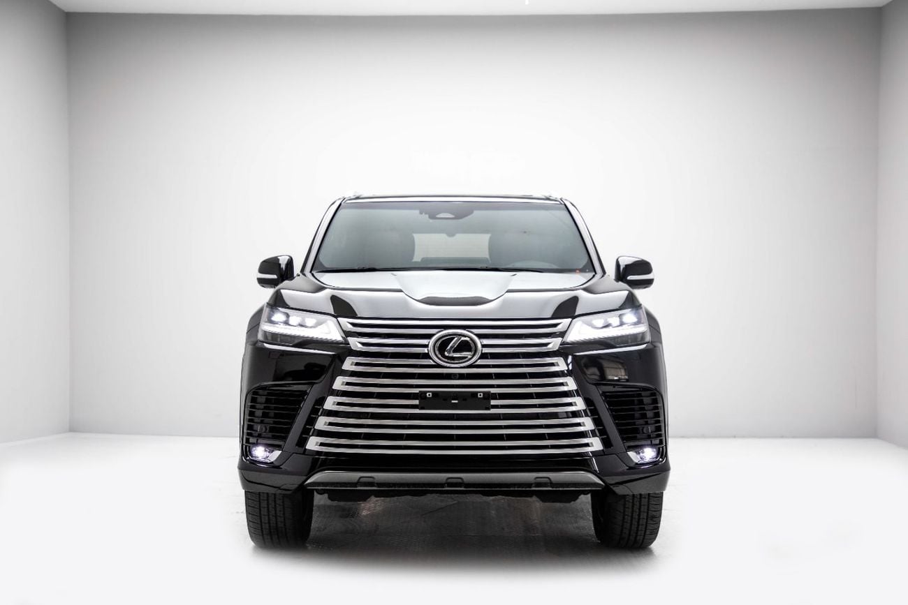 لكزس LX 700h VIP 3.5L - Graphite Black Inside VIP Sun Flair | Export Only