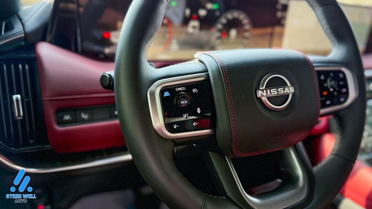 Nissan Patrol LE Titanium 3.5L LE Platinum 3.5 | White/Burgundy | Full Warranty | Luxury SUV