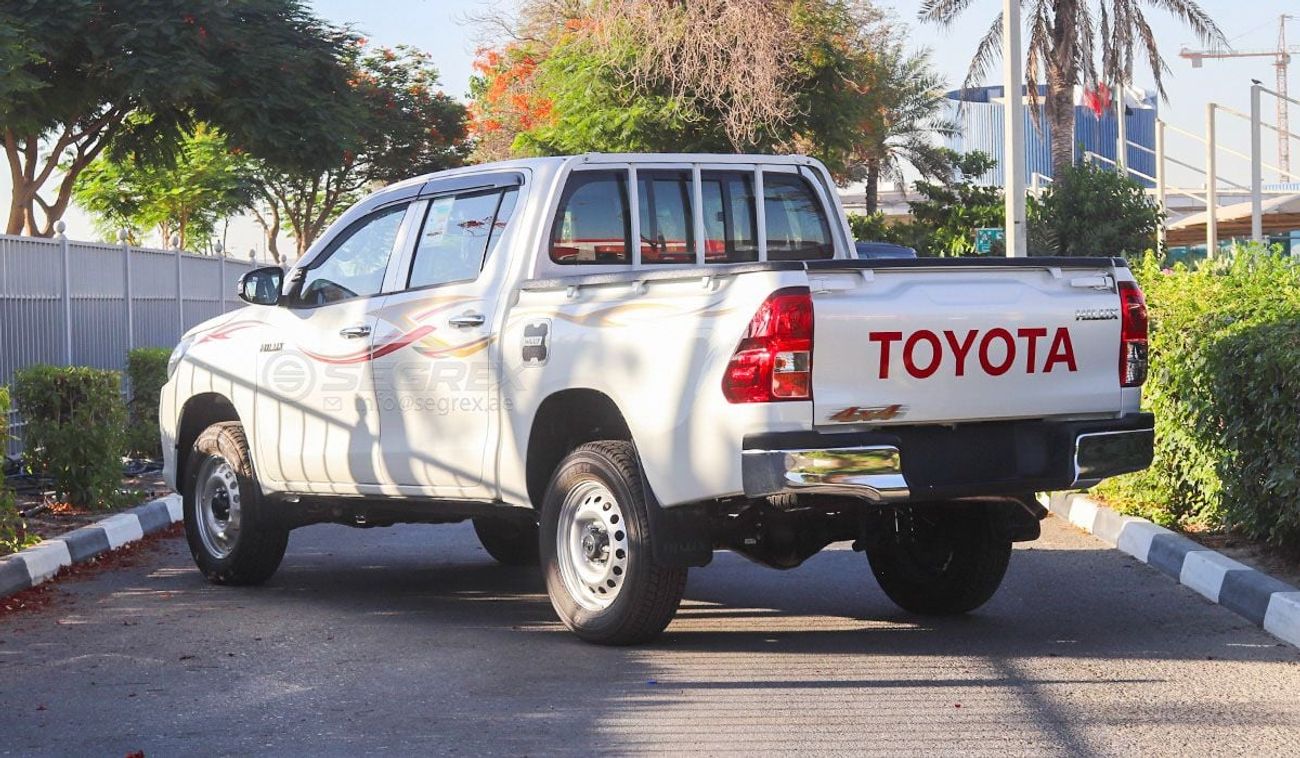 Toyota Hilux DC . 2.7L . Petrol . 4WD . 6-Speed Automatic . 5 Seats . 4 Doors For Export