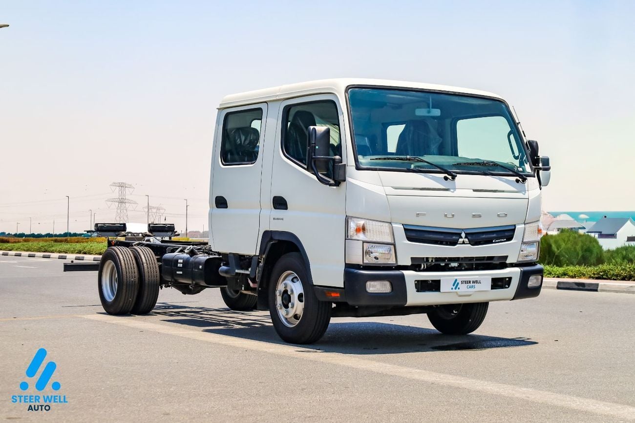 ميتسوبيشي فوسو كانتر FJ 2026 GCC | Long Chassis Double-Cab AMT (Automatic Manual Transmission) – Euro V