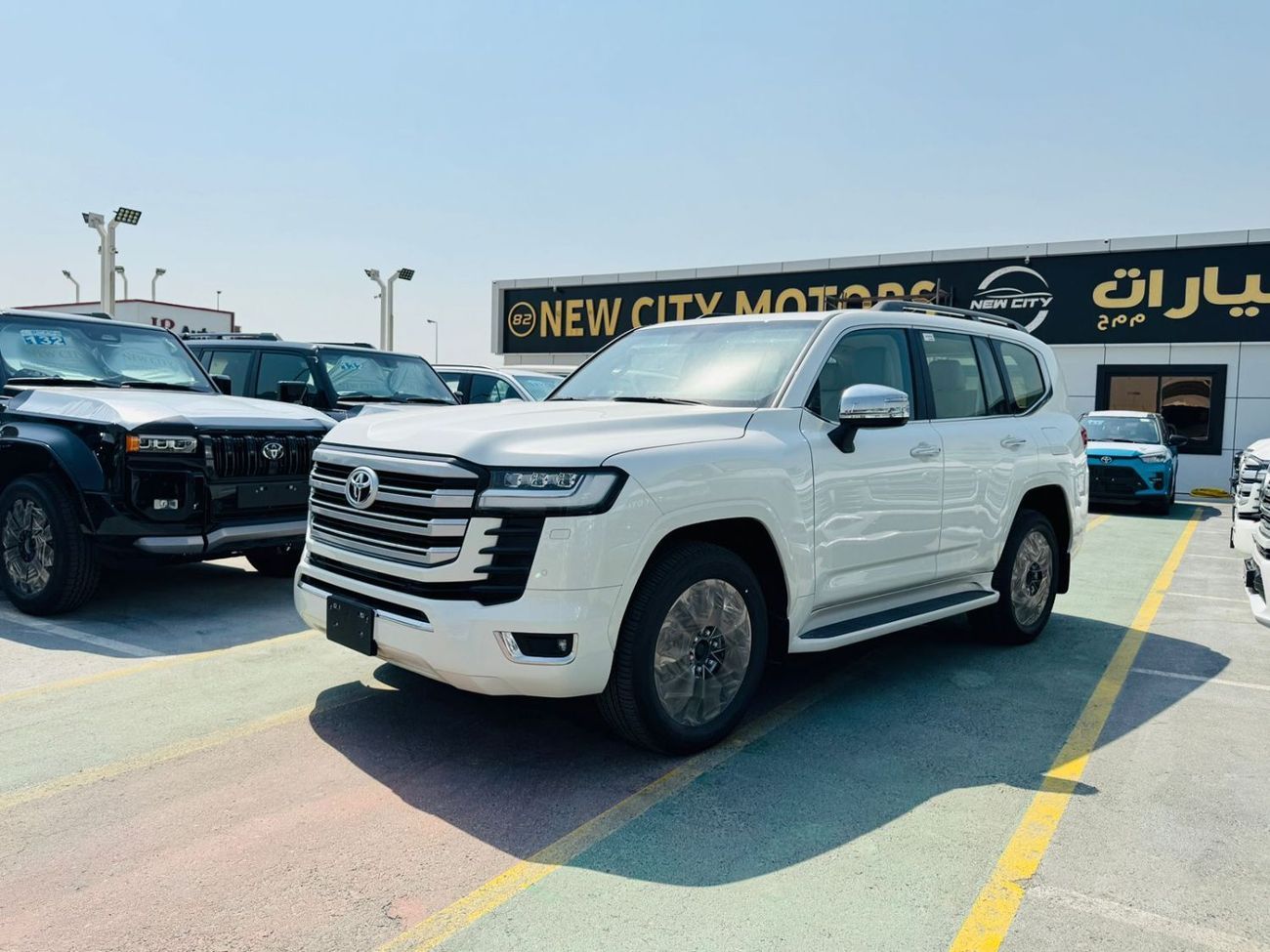 Toyota Land Cruiser TOYOTA LC 300 VX 3.3L DSL MID/O A/T WHITE 2024
