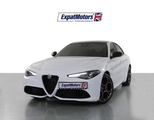 ألفا روميو جوليا Q2 Veloce •3,050x60 • 0% DP• 2023 • Alfa Romeo Warranty + Service Contract