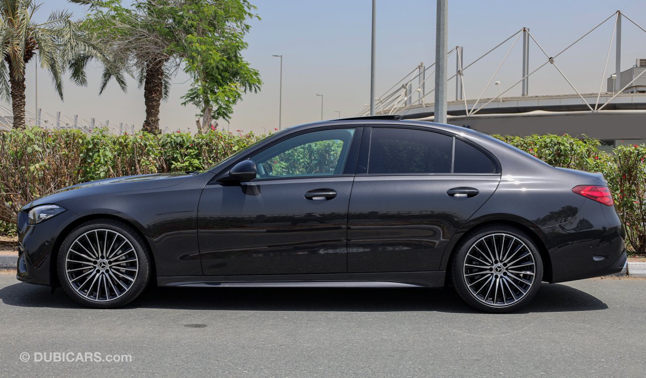 Mercedes-Benz C 180 “Baby S-Class” , GCC , 2022 , Night Package , 0Km , W/3 Yrs or 100K Km WNTY