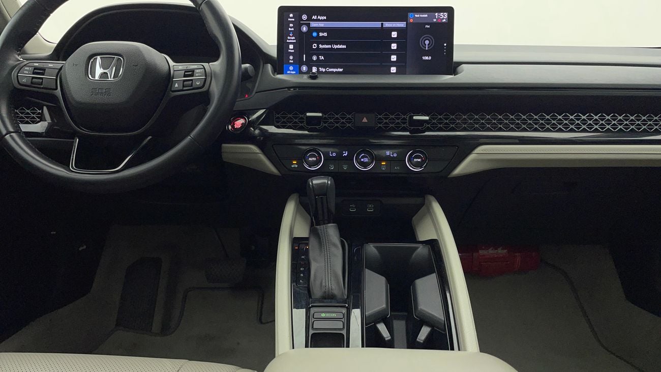 هوندا أكورد 2023 EXL | AED 1536/Month | 0 DP | 30 Day Return | Warranty | Service History