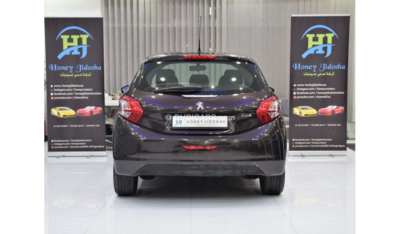 Peugeot 208 Allure EXCELLENT DEAL for our Peugeot 208 ( 2013 Model! ) in Brown Color! GCC Specs