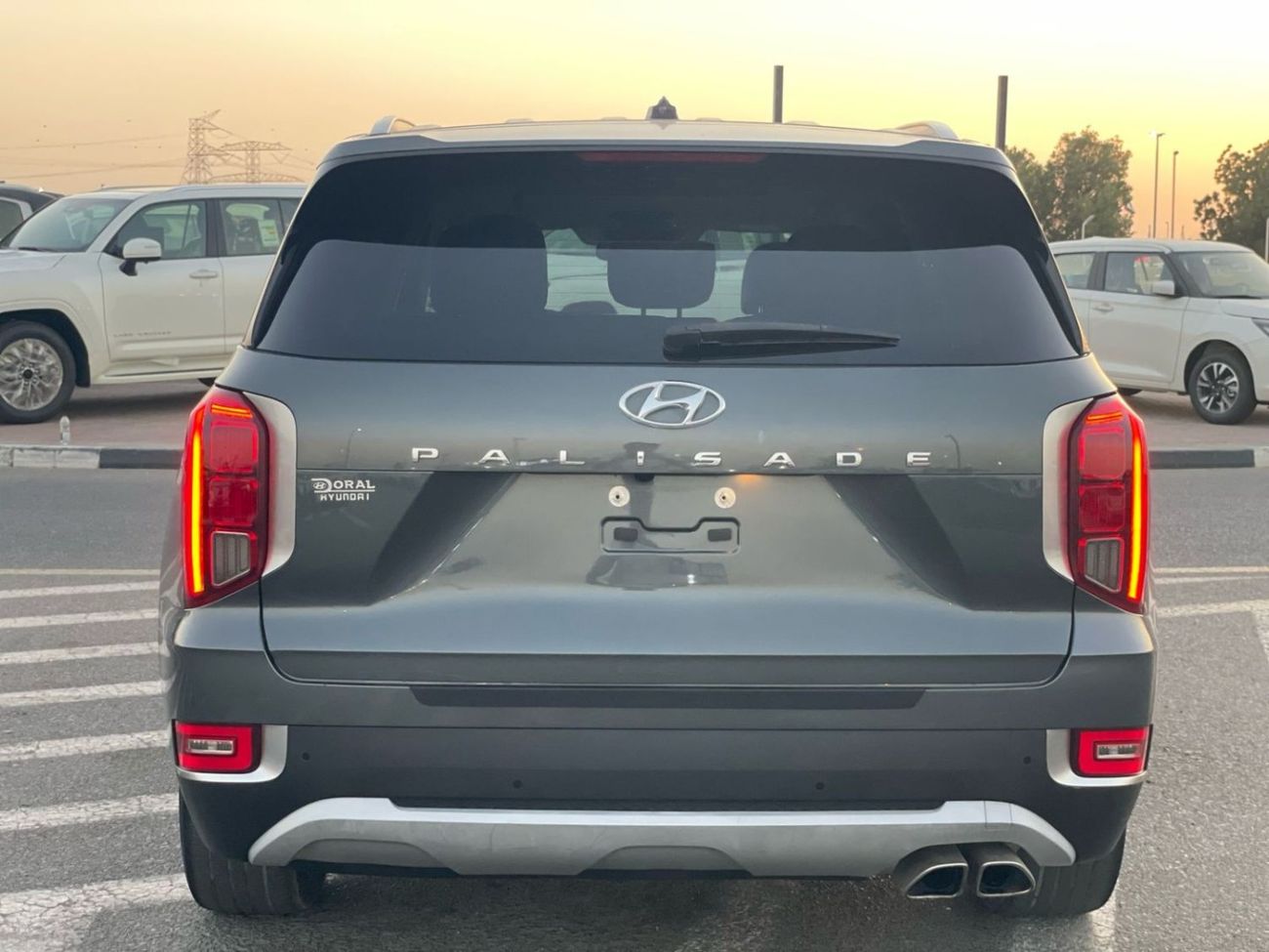 Hyundai Palisade 2021 Hyundai Palisade SEL Premium+ GDi 3.8L V6 Full Option - Sunroof & Trunk Auto - 7 Seater With Ra