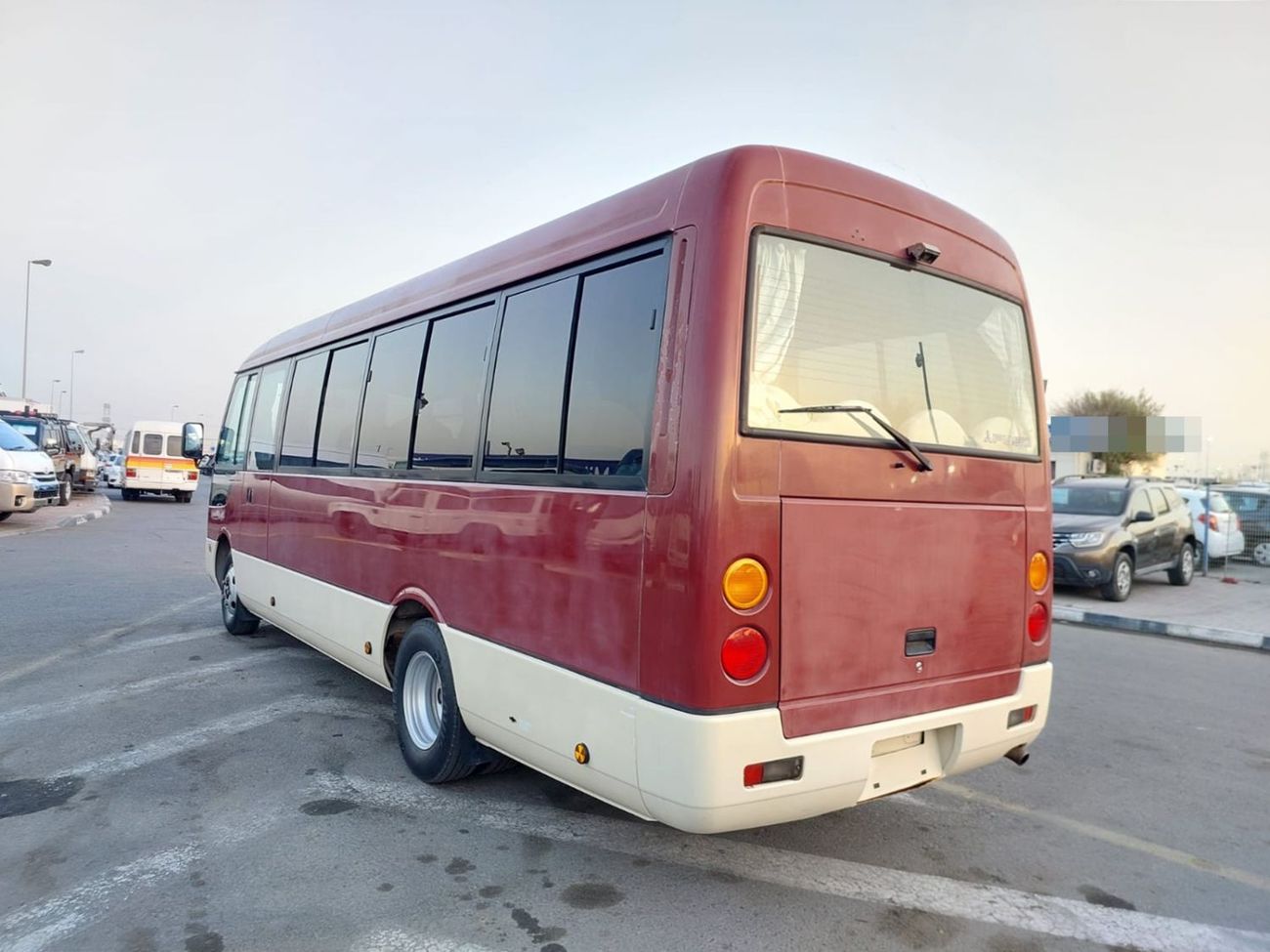 ميتسوبيشي روزا MITSUBISHI ROSA BUS RHD 2007 MODEL 4.8 L DIESEL MANUAL(PM00298)