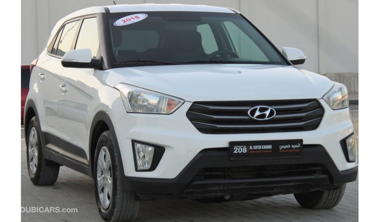 Hyundai Creta S S S S Hyundai Creta 2018 GCC in excellent condition, without accidents, without paint