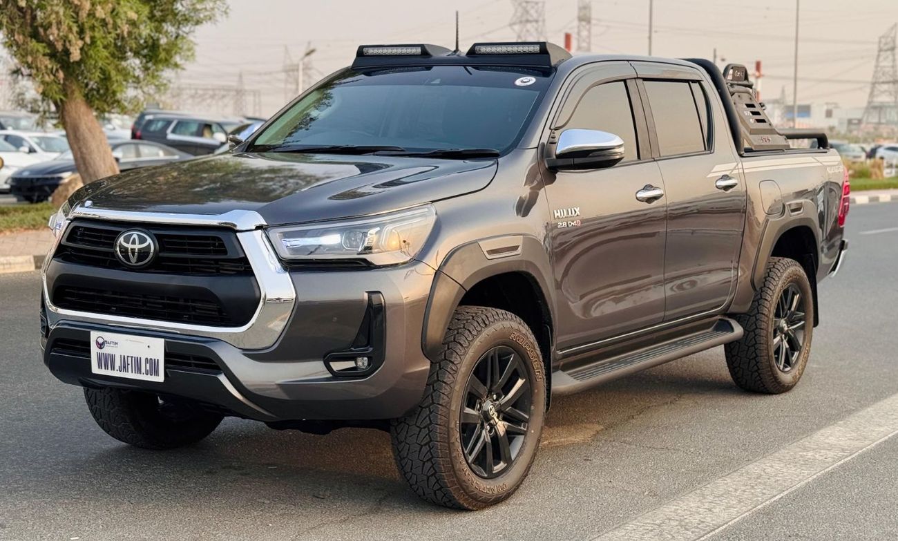 Toyota Hilux DOUBLE CABIN | AUTOMATIC TRANSMISSION | 2.8L DIESEL ENGINE | 4WD | 2021