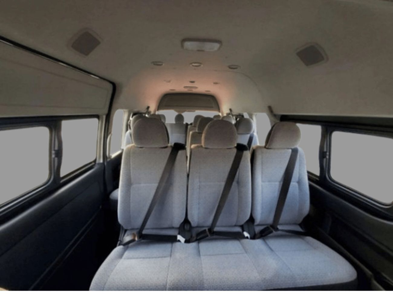 Toyota Hiace ECT0142 - 2025 Toyota Hiace High Roof Passenger Van Old Shape - 2.5L Diesel Manual -16 Seats,4 Doors