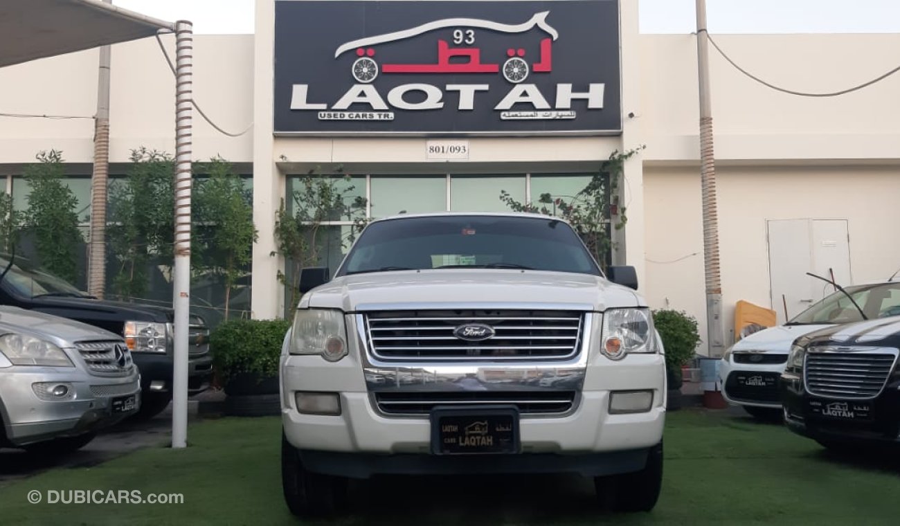 فورد إكسبلورر خليجى رقم 2 مثبت سرعة - رنجات - حساسات - شاشة - تحكم كاميرا خلفية بحالة ممتازة لاتحتاج لأى مصاريف