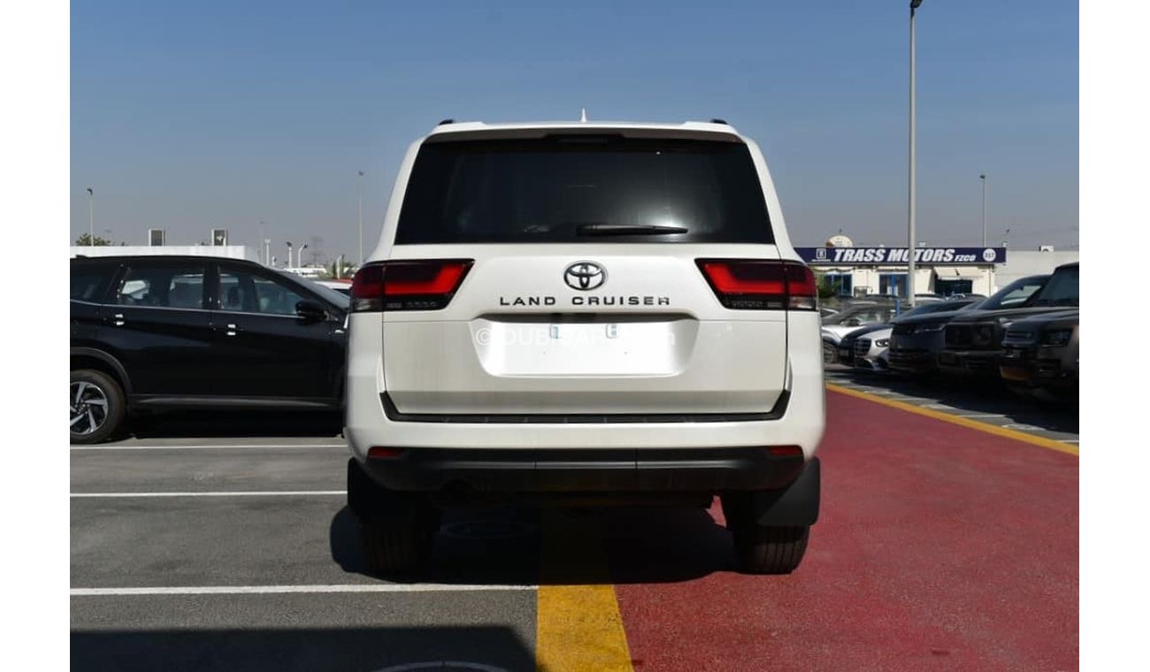 Toyota Land Cruiser LC300 GXR 3.3L DSL- A/T - 5STR - 23YM - BASIC - NO SUNRF - WHT_BLK - EURO(EXPORT OFFER)