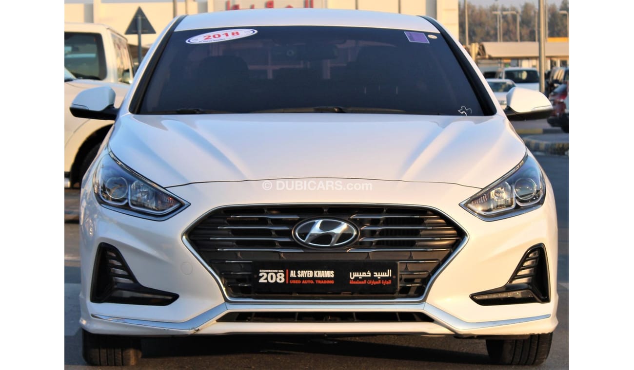 هيونداي سوناتا هيونداي سوناتا 2018 وارد كوريا أوراق جمارك بحالة ممتازة