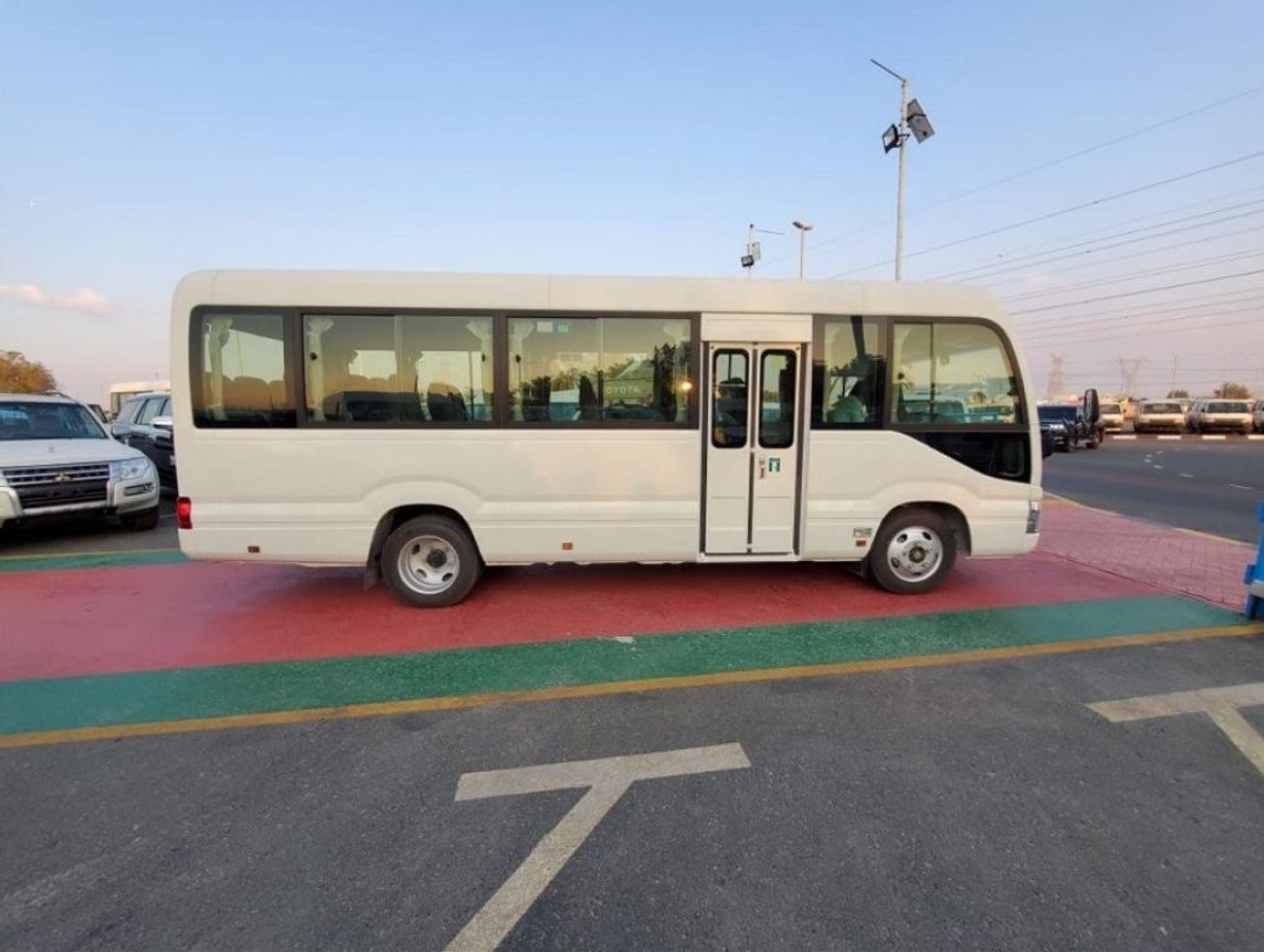 Toyota Coaster 2022 4.2L DSL 22 SEATS BUS FOR EXPORT ONLY