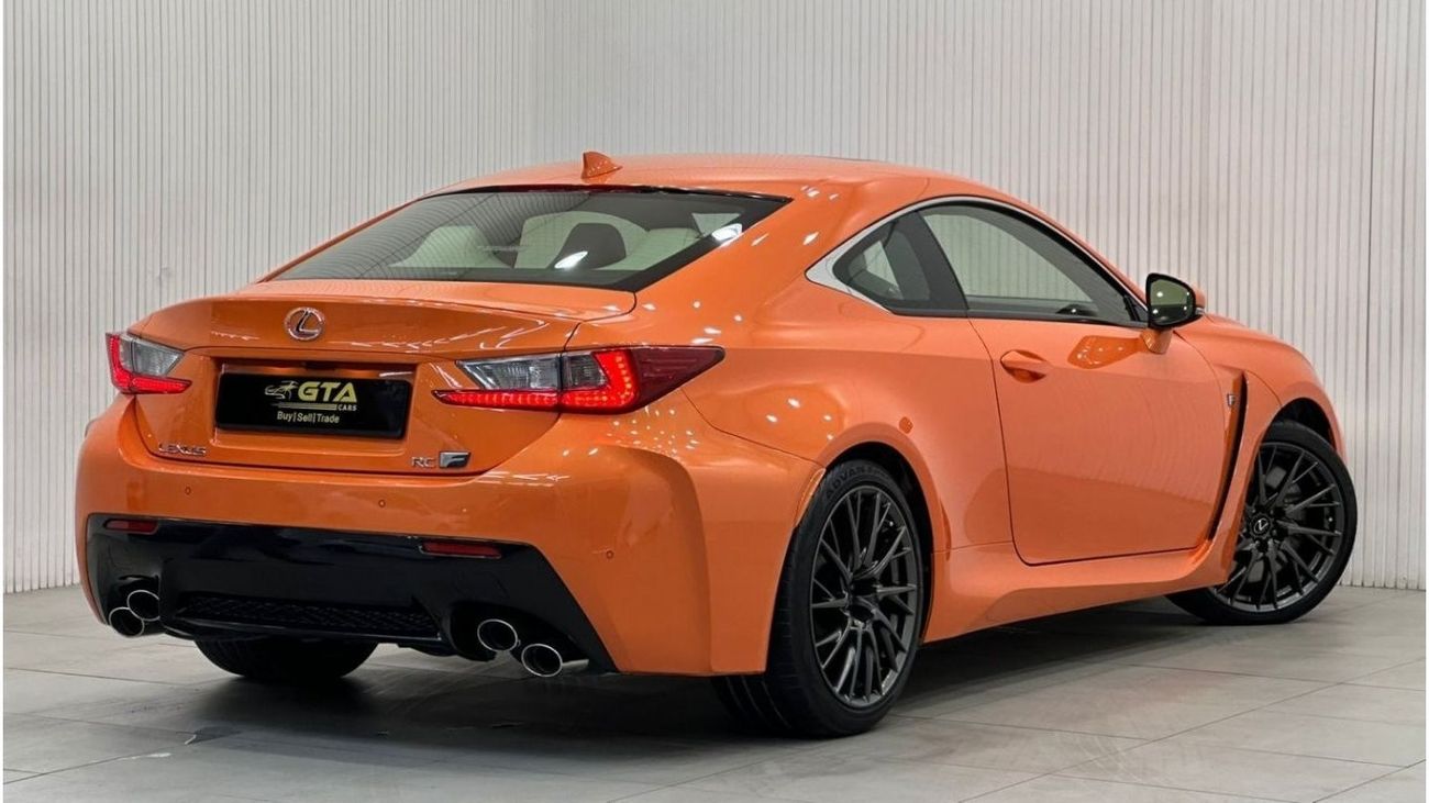 Lexus RC F 2015 Lexus RC-F, Full Lexus Service History, Low Kms, Carbon Fiber Package, Excellent Condition, GCC