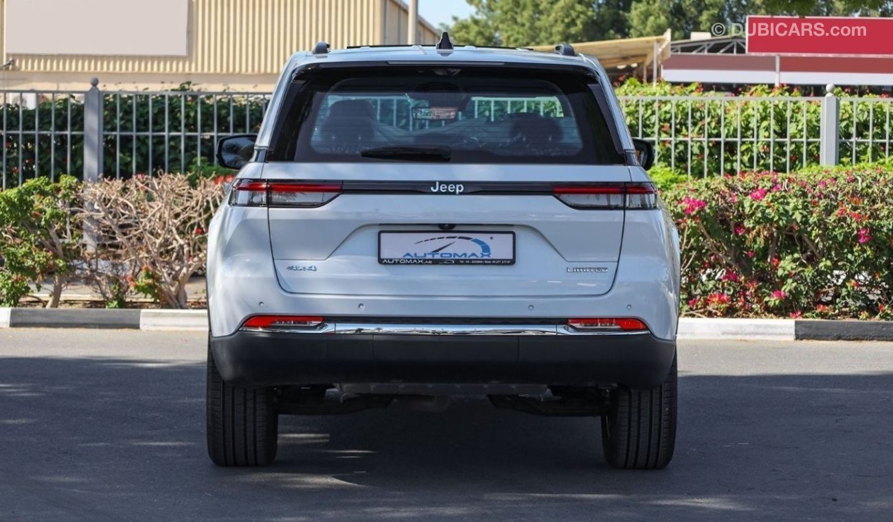 Jeep Grand Cherokee Limited Plus Luxury V6 3.6L 4X4 , 2023 GCC , 0Km , With 3 Years or 60K Km Warranty @Official Dealer