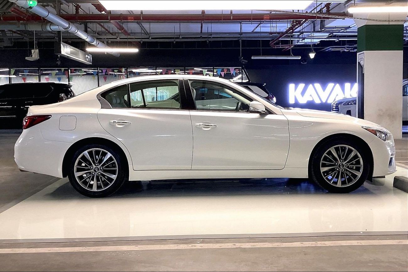 إنفينيتي Q50 Premium / Luxe | National Day Celebration | شامل الضمان | 0 ﺪﻔﻋﺓ ﺃﻮﻟﻯ