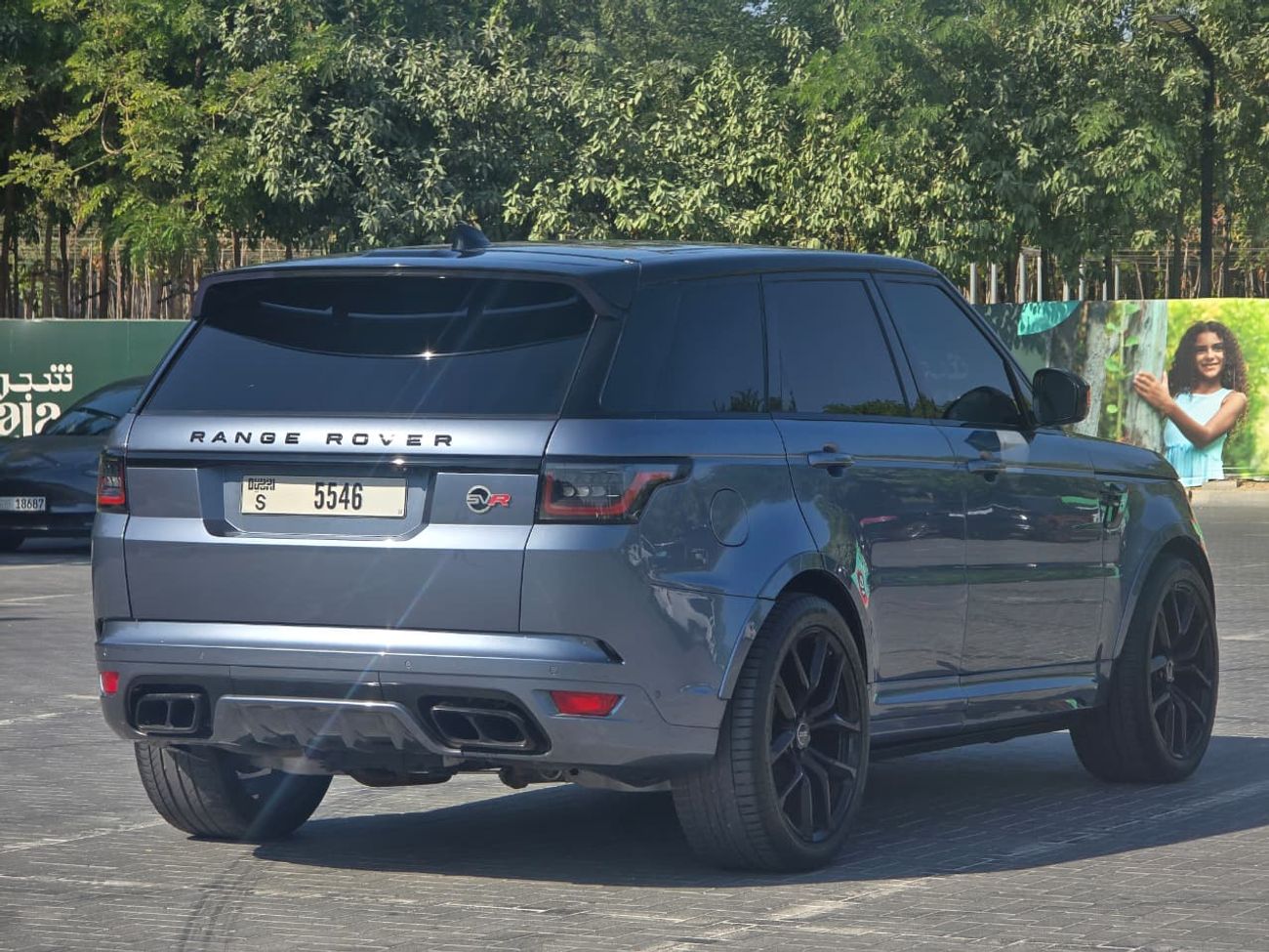 Land Rover Range Rover Sport Supercharged 5.0L RANGE ROVER 2019 US // BODY KIT SVR INSIDE & OUT SIDE // PERFECT CONDITION