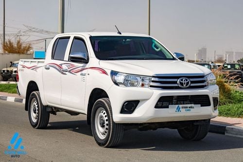 تويوتا هيلوكس GLX 2022 2.7L DC | 4WD | 2.7L Petrol | Automatic | GCC Specs | Best Price