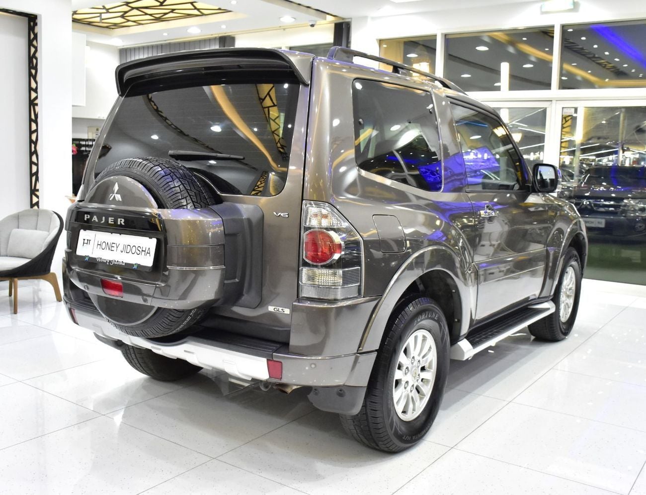 Mitsubishi Pajero EXCELLENT DEAL for our Mitsubishi Pajero GLS 3 Doors ( 2014 Model ) in Brown Color GCC Specs