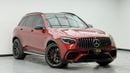 Mercedes-Benz GLC 63 S AMG 4MATIC+ 4.0L 2021 Mercedes-AMG GLC 63 S ,Warranty ,Service History ,Japanese Spec