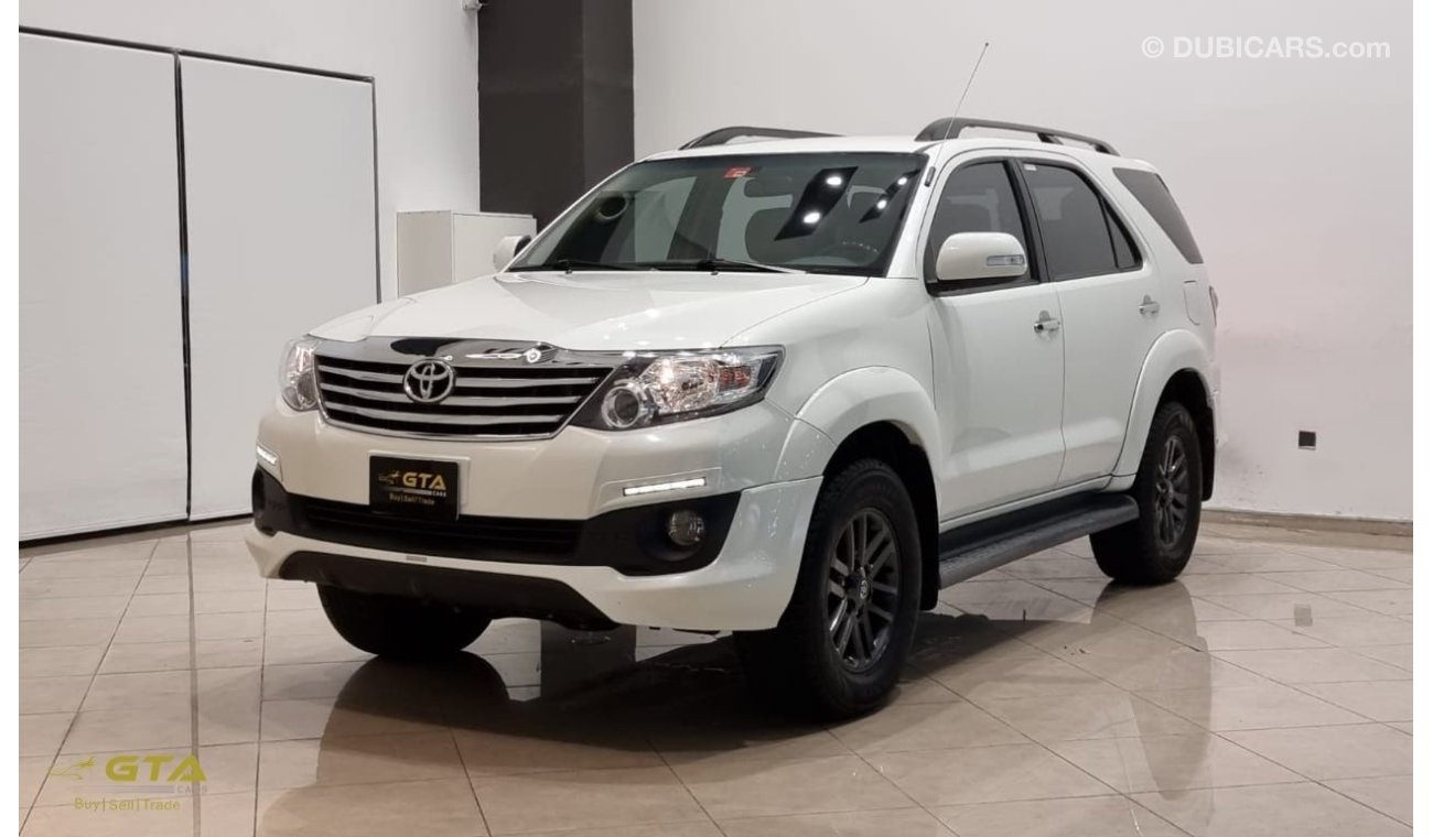 تويوتا فورتونر 2015 Toyota Fortuner 4.0 V6 TRD, Warranty, Service History, Low KMs, GCC